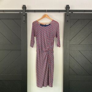 Boden Harper Jersey Faux Wrap Dress. Size 10L